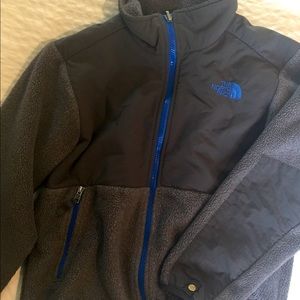 North Face fleece jacket boys medium